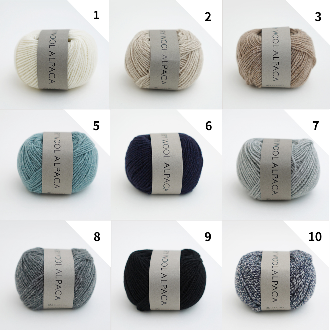 DARUMA エアリーウールアルパカ | ニットショップまつや