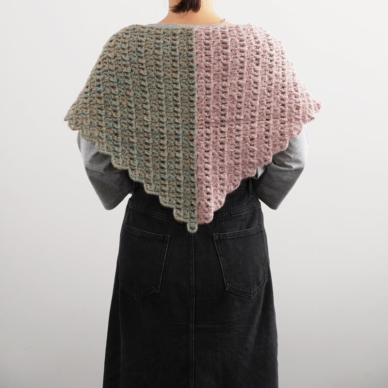 GEEKで編むクロッシェストールキット | ニットショップまつや