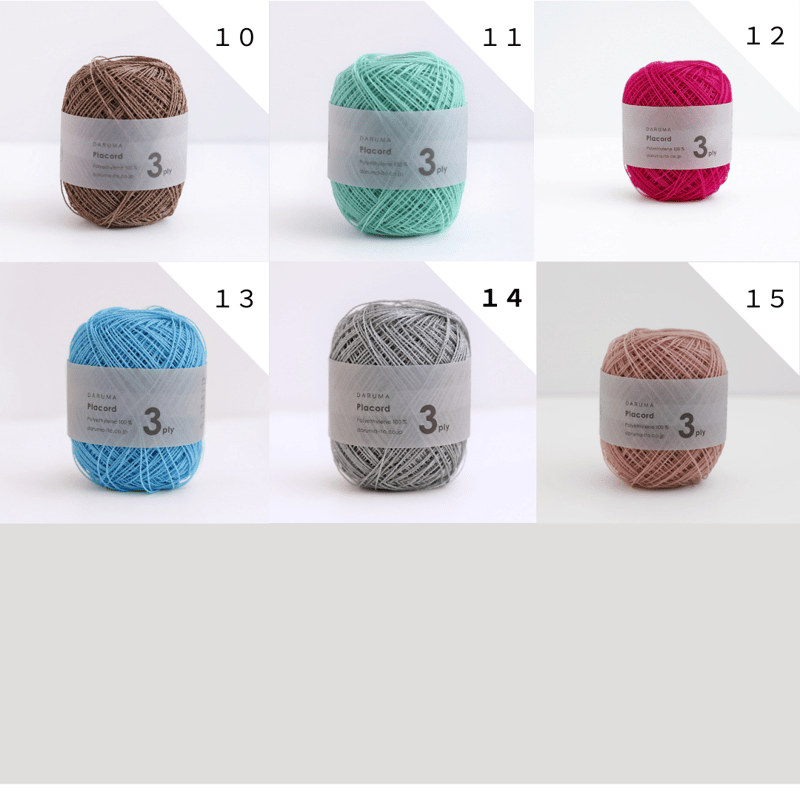 DARUMA Placord 3ply | ニットショップまつや