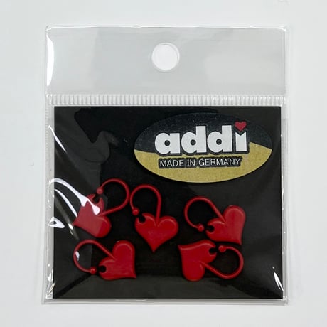 addi ハート型段数マーカー（2袋セット)