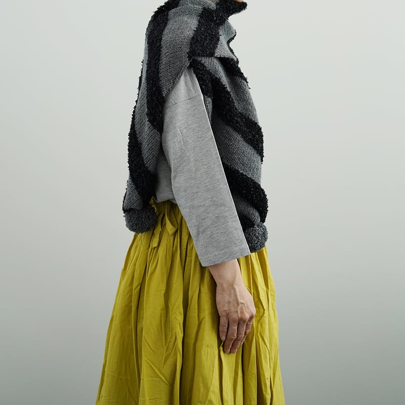 DARUMA ナナメストライプのマフラー | ニットショップまつや