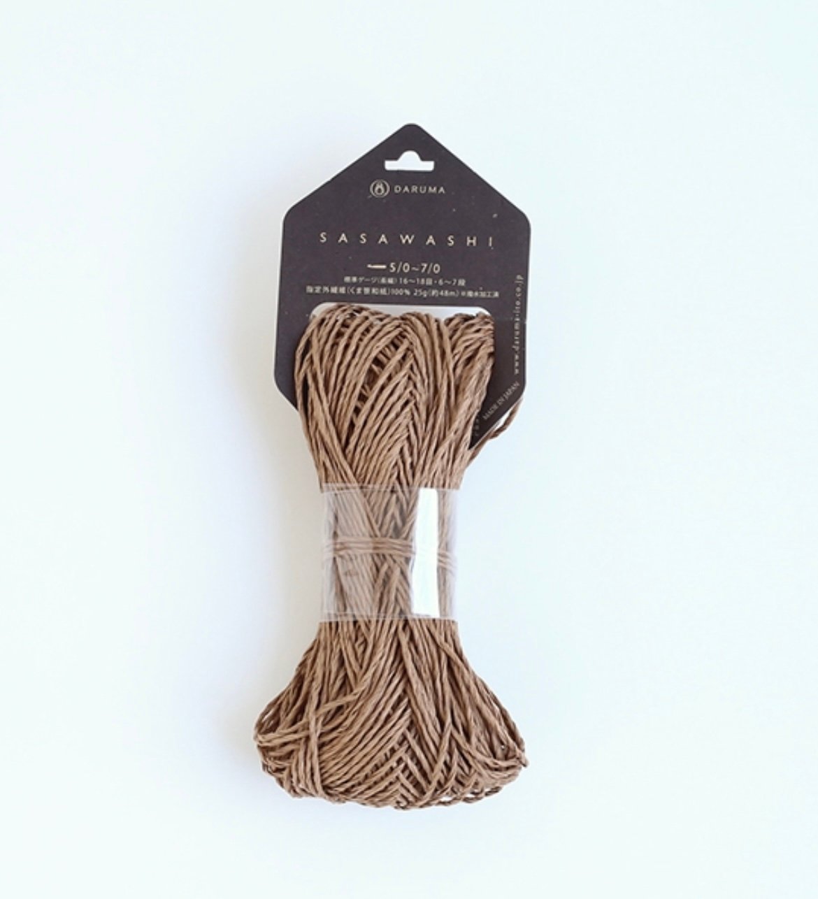 お得 ダルマ DARUMA フリルマルシェバッグのキット SASAWASHI DARUMA フリルマルシェバッグキット | ニットショップまつや