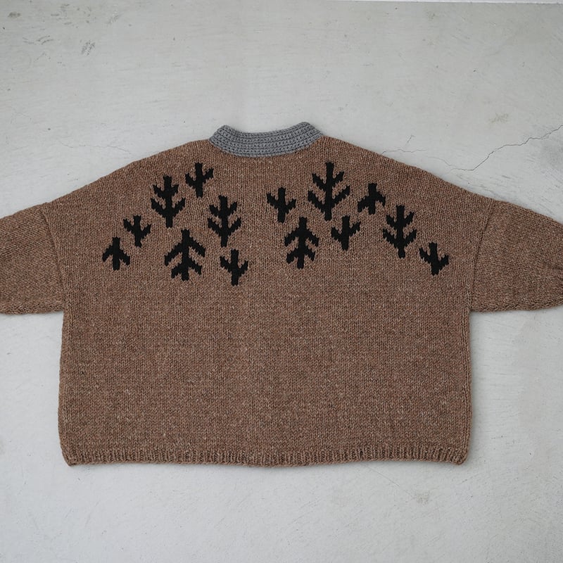 新品未使用　Russeluno タグ付きストライプカーディガン DARUMA ロービングアウターカーディガンキット「ボスコ」書籍付き