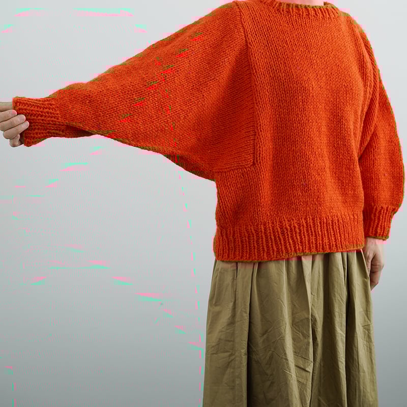 DARUMA ドルマンスリーブセーターキット（レシピ掲載書籍付き