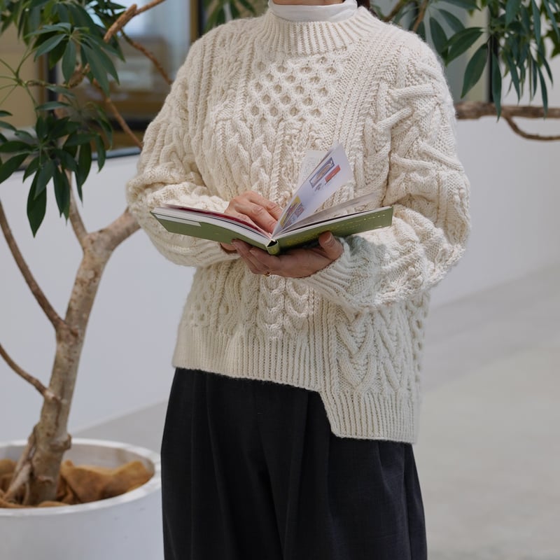 DARUMA パッチワークモチーフセーター キット | ニットショップまつや