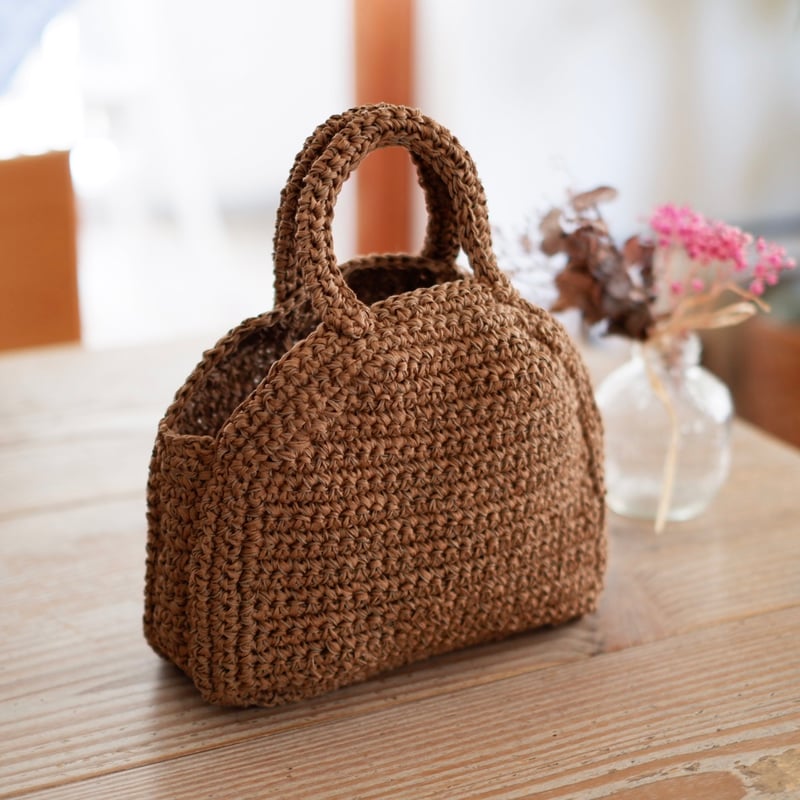 コロンとしたミニマムバッグキット | ニットショップまつや