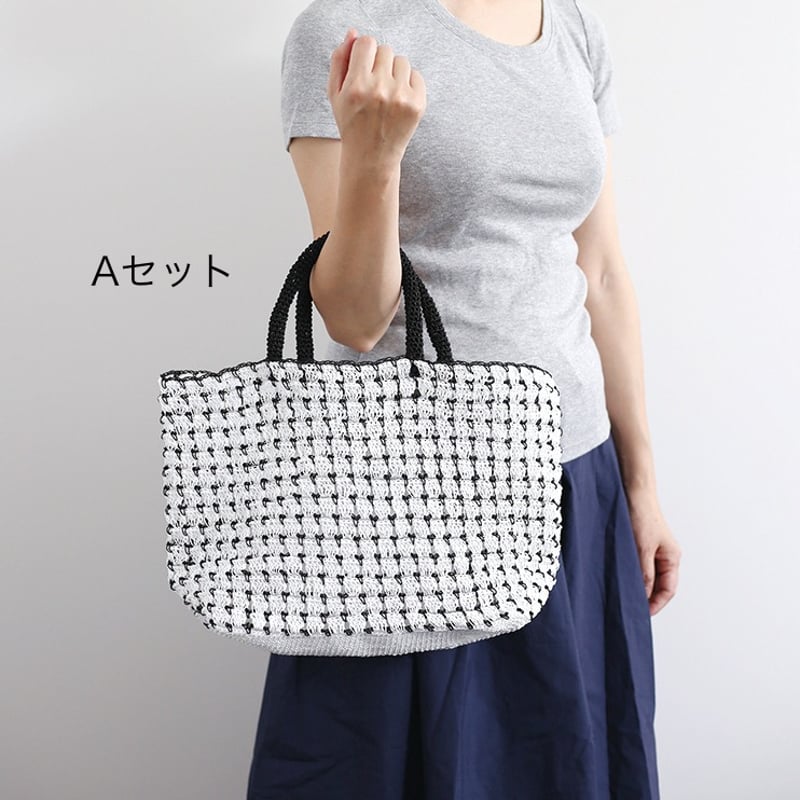 プラコード4plyで編むトートバッグ | ニットショップまつや