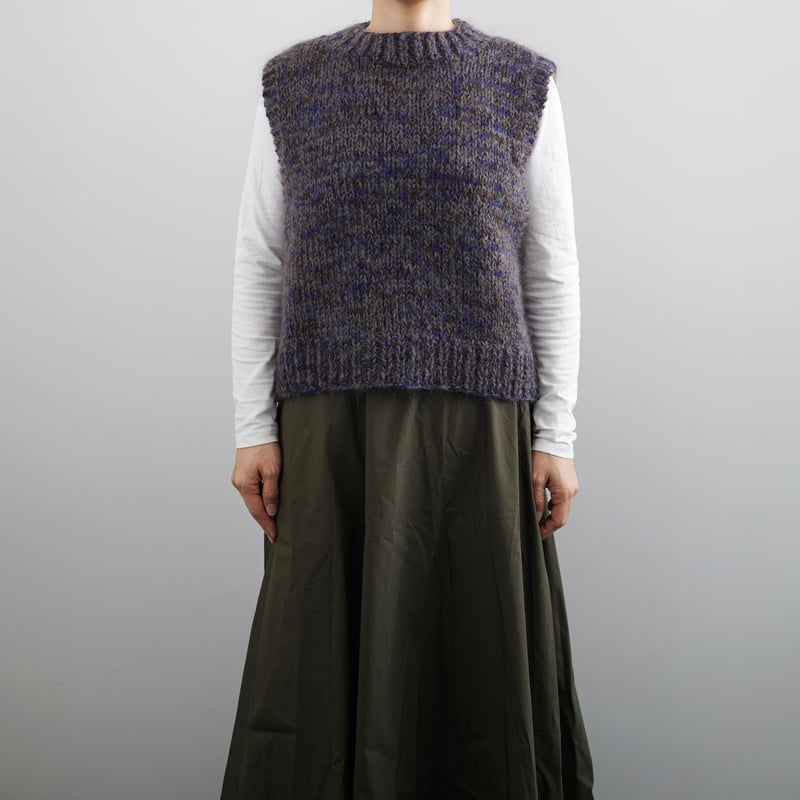 DARUMA 定番人気キット「引き揃えざっくりショート丈ベスト」セット