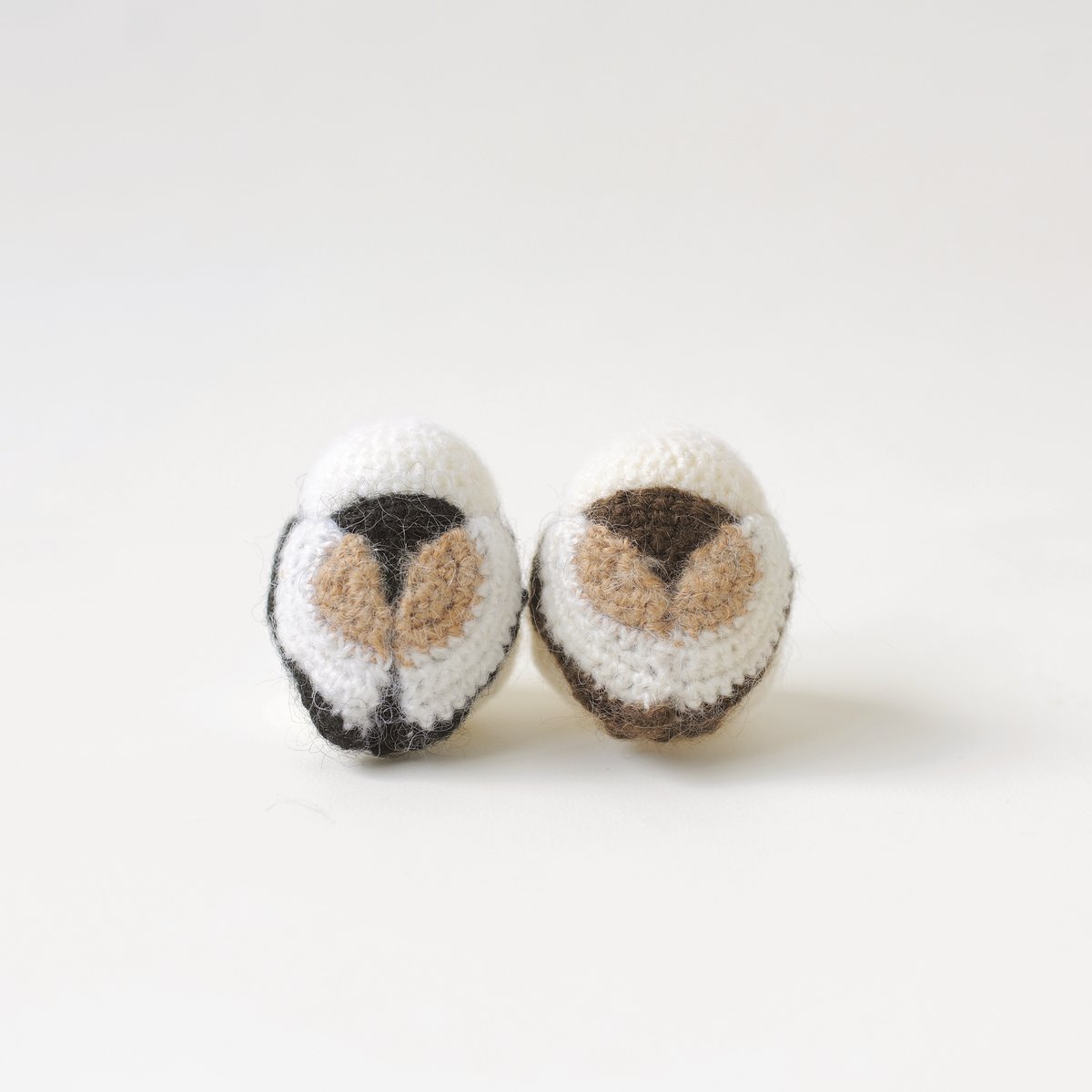 あみだおれフェスキット シマエナガの編みぐるみキット（2体作れる