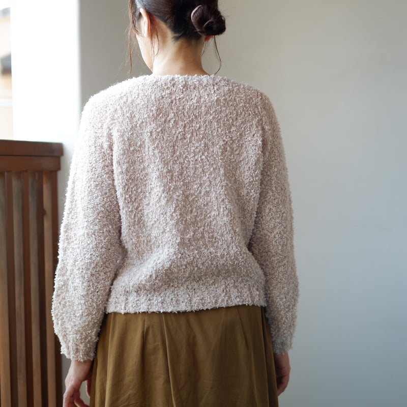 DARUMA トップダウンのラグランスリーブセーター キット | ニット