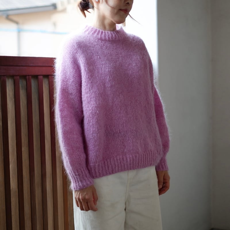 DARUMA モヘヤのベーシック プルオーバーキット | ニットショップまつや