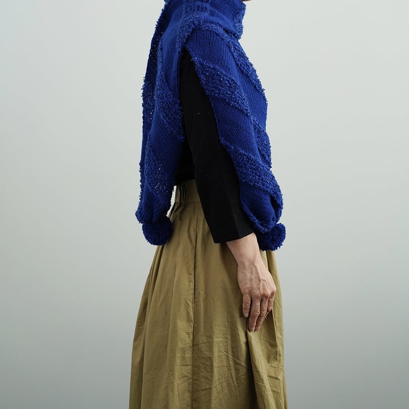 DARUMA ナナメストライプのマフラー | ニットショップまつや