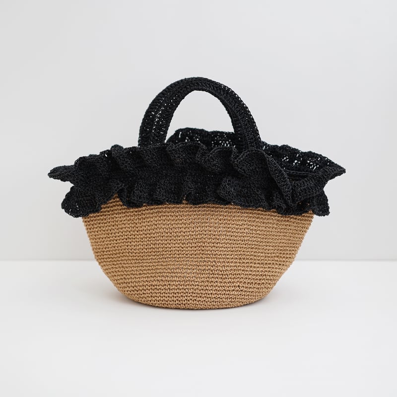 DARUMA フリルマルシェバッグキット | ニットショップまつや