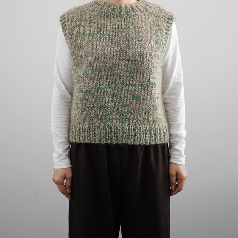 DARUMA 定番人気キット「引き揃えざっくりショート丈ベスト」セット