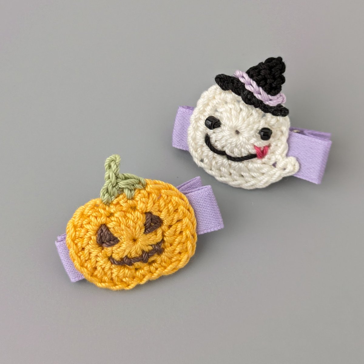 ハロウィンのベビーヘアクリップ セット | yukotto's STORE