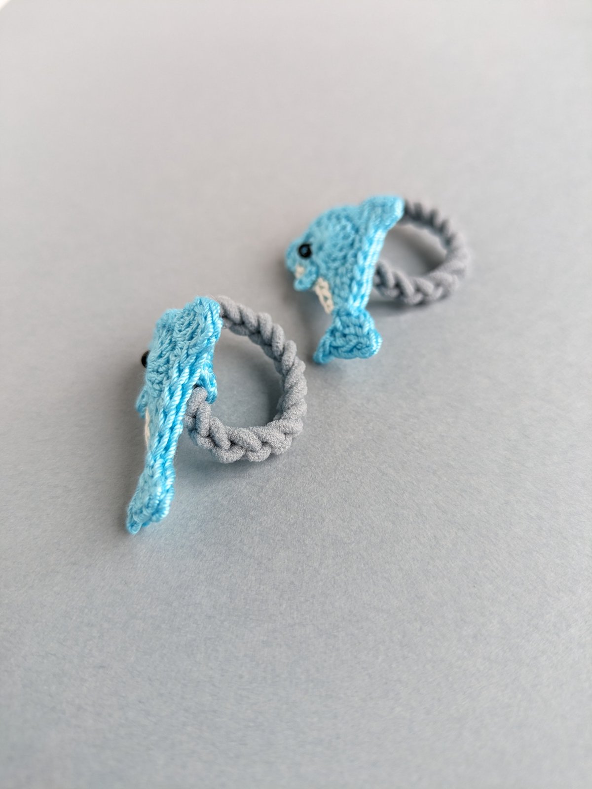 イルカのベビーヘアゴム | yukotto's STORE