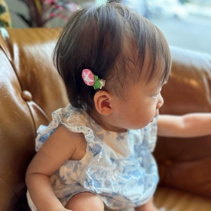 ベビーヘアクリップ✩﻿1コ¥150〜 出産祝い