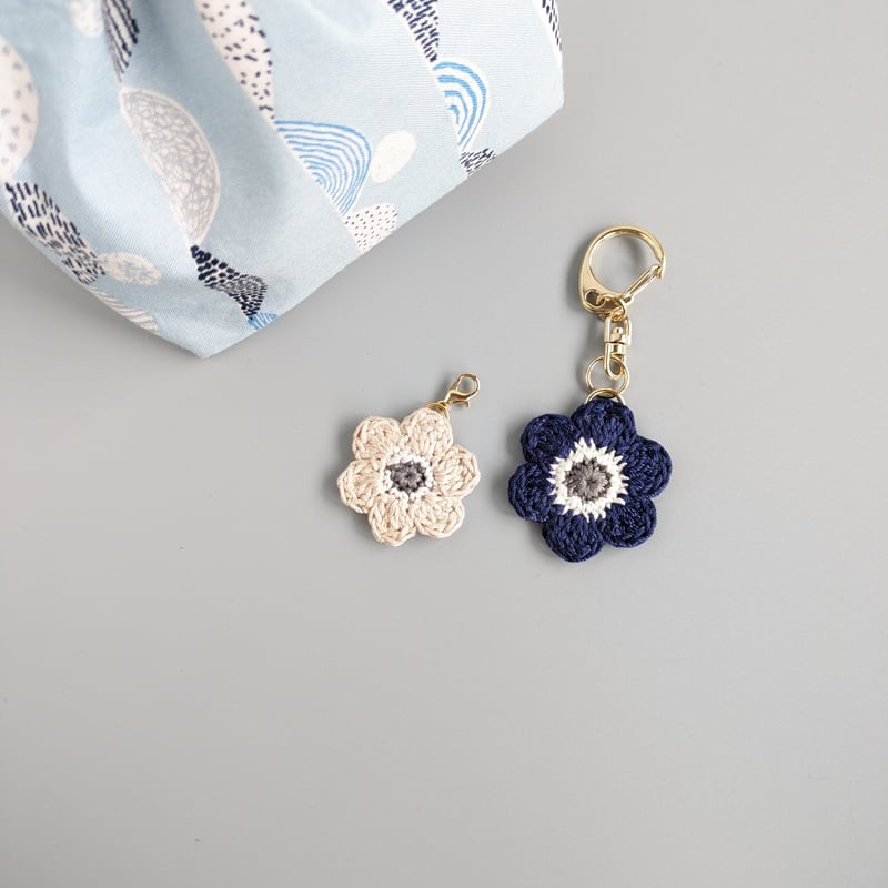 北欧の花 ファスナーチャーム | yukotto's STORE