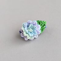 紫陽花のヘアクリップ