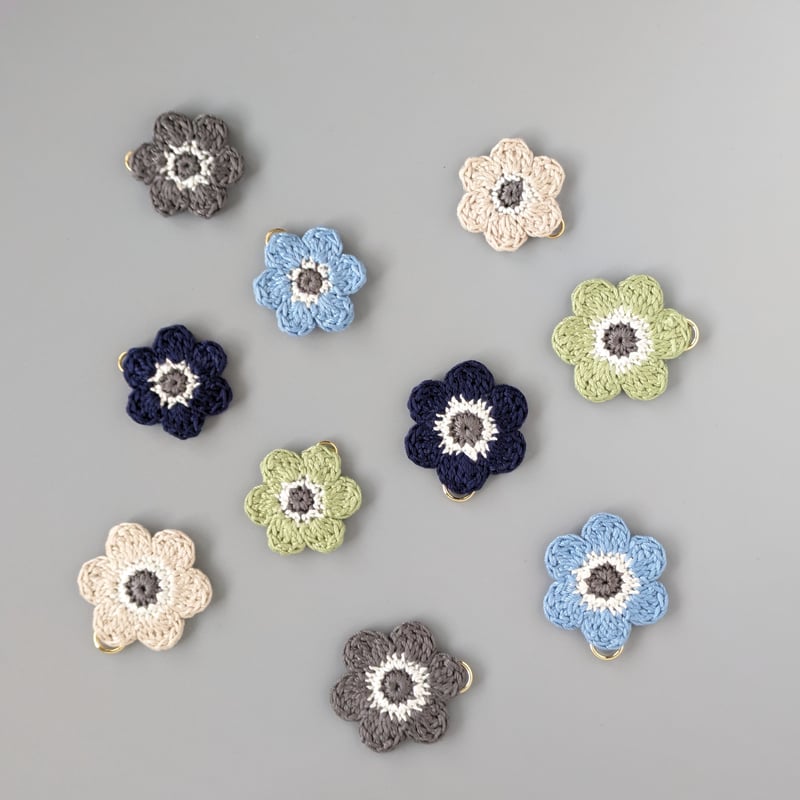 北欧の花 ファスナーチャーム | yukotto's STORE