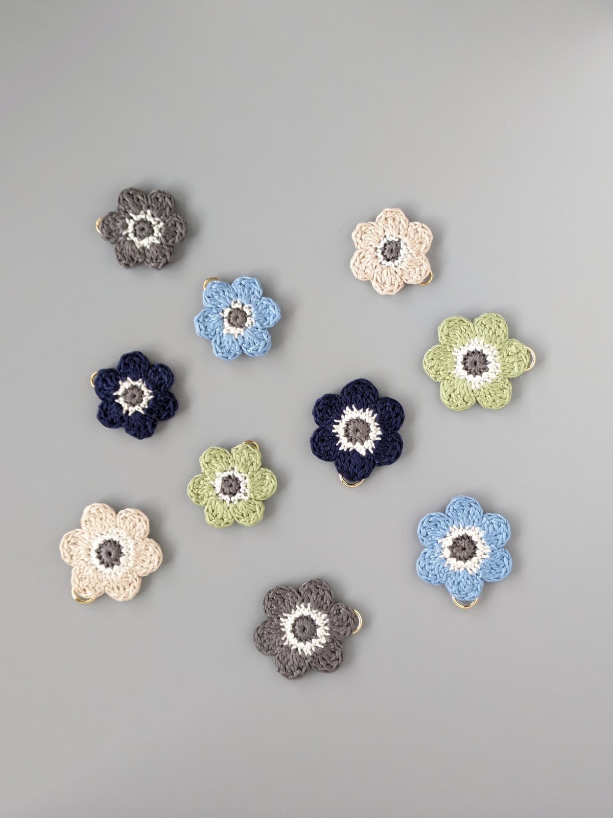 北欧の花 ファスナーチャーム | yukotto's STORE