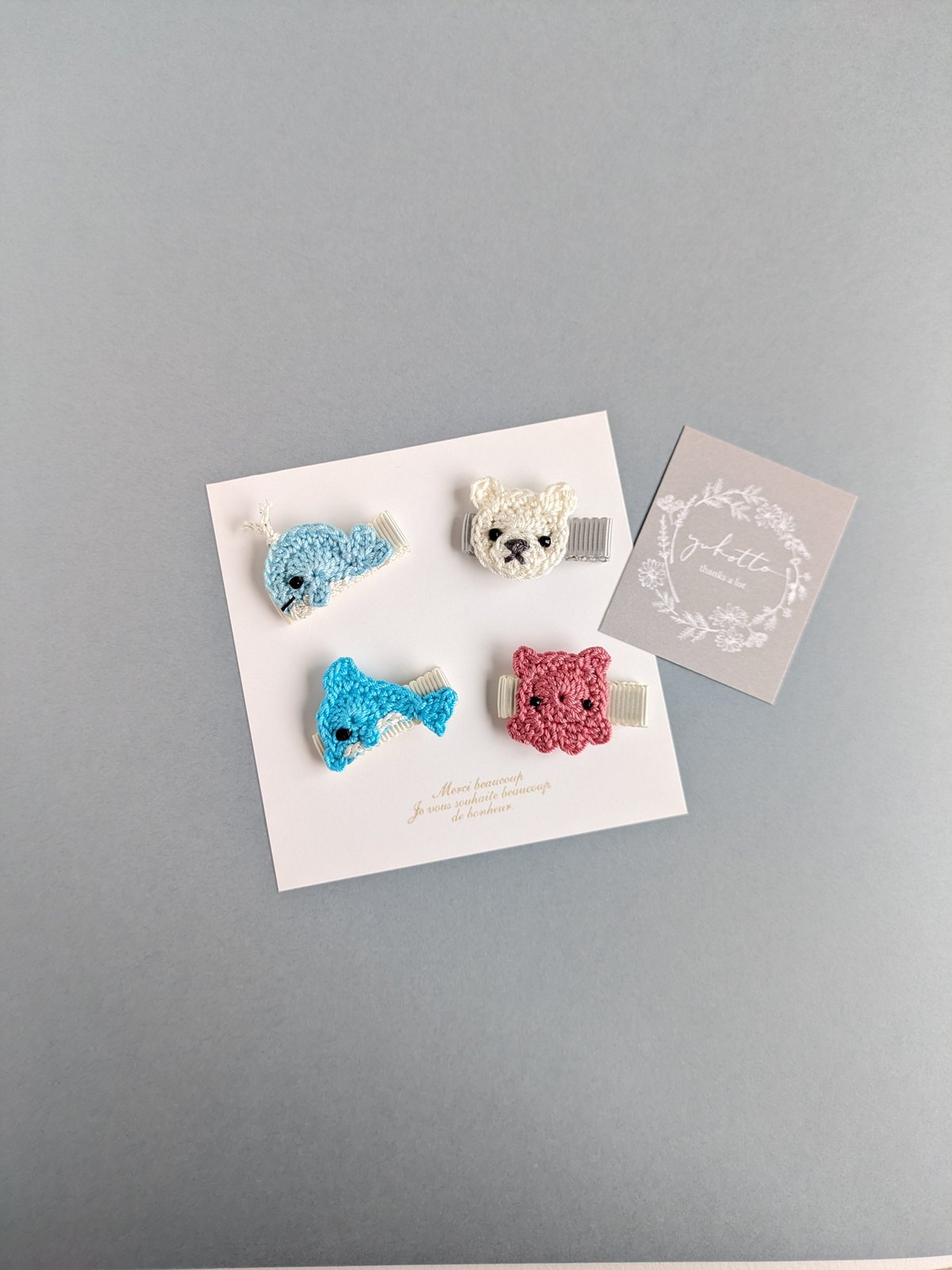 いずっこ☆ベビーヘアクリップ メンダコのベビーヘアクリップ | yukotto's STORE