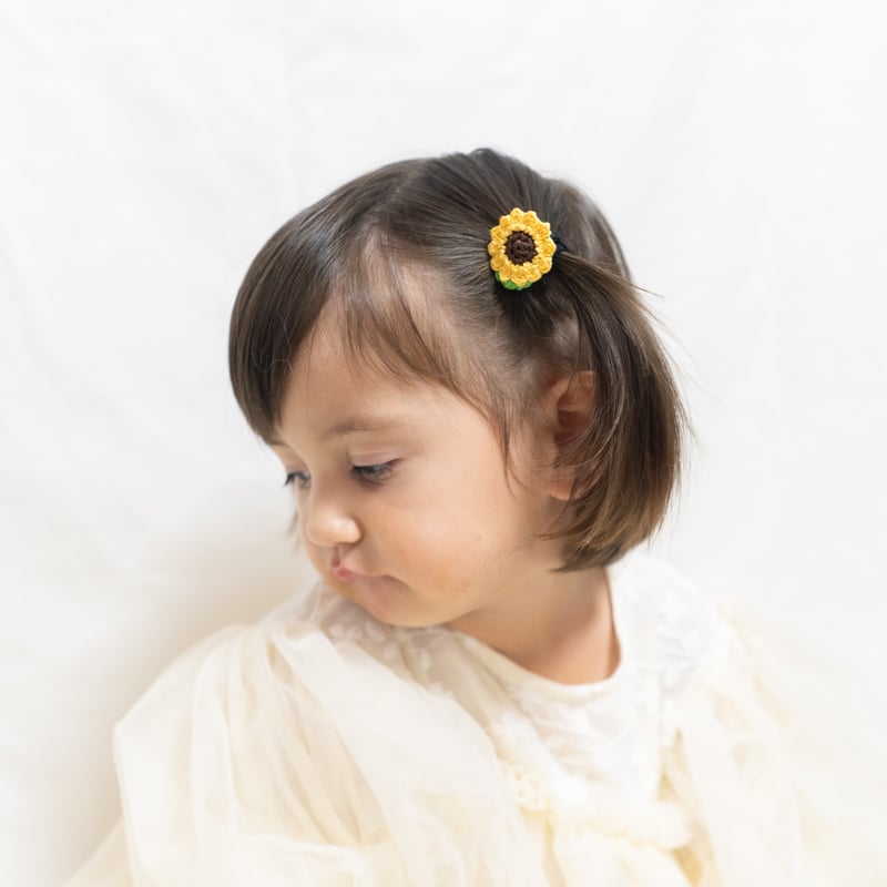 オーダーメイド♡ひまわり♡ ベビーヘアクリップ ベビーヘアゴム 赤ちゃんヘアピン 楽天市場】ベビー ヘアアクセサリー ヘアピン ヘアクリップ 【ひまわり