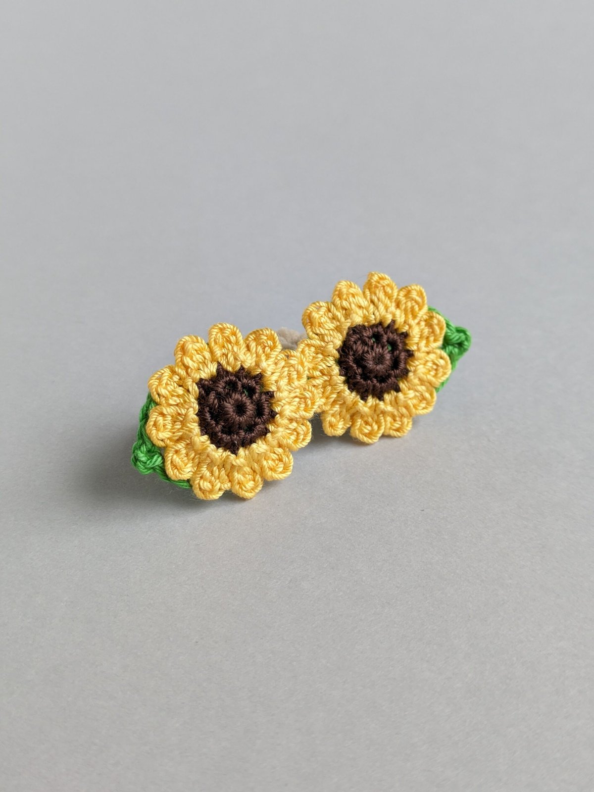 ひまわりデザイン たそがれうさちゃん ヘアゴムひまわりのベビー