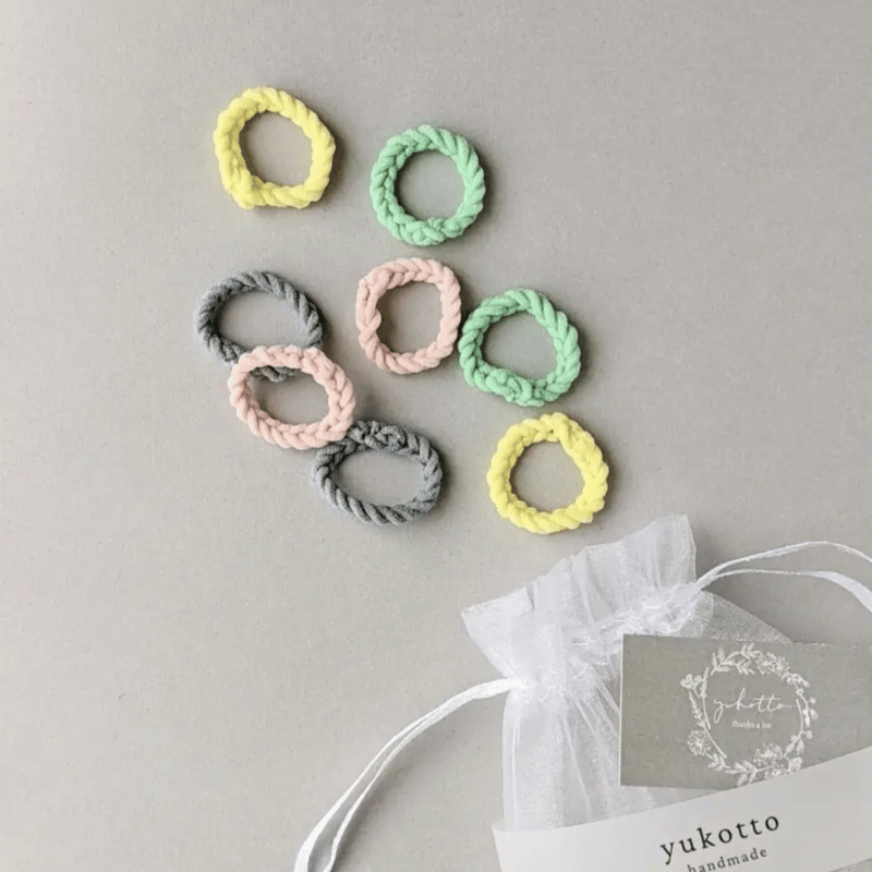 ベビーヘアゴム 8個入り | yukotto's STORE