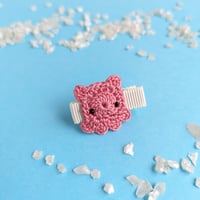 パンダのベビーヘアクリップ | yukotto's STORE