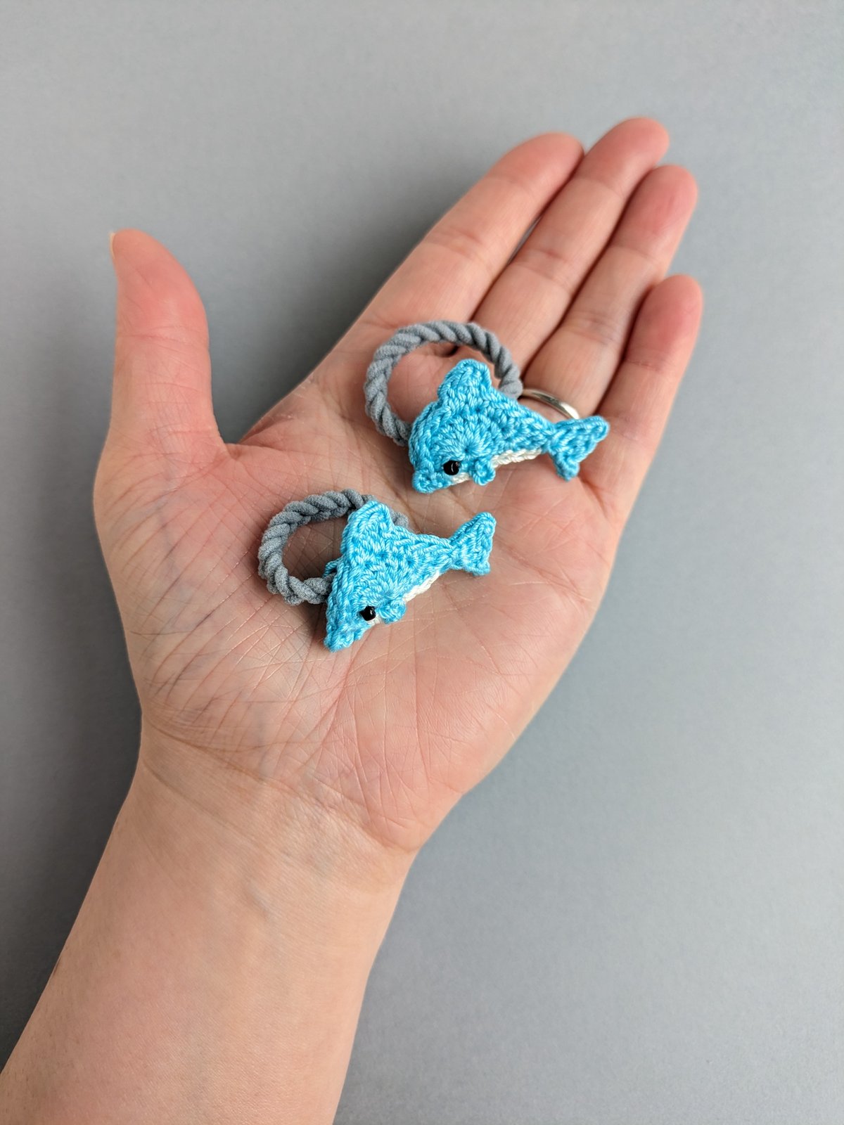 イルカのベビーヘアゴム | yukotto's STORE