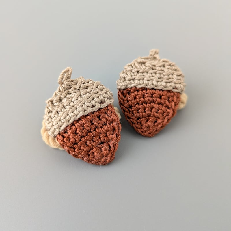 どんぐりのベビーヘアゴム | yukotto's STORE