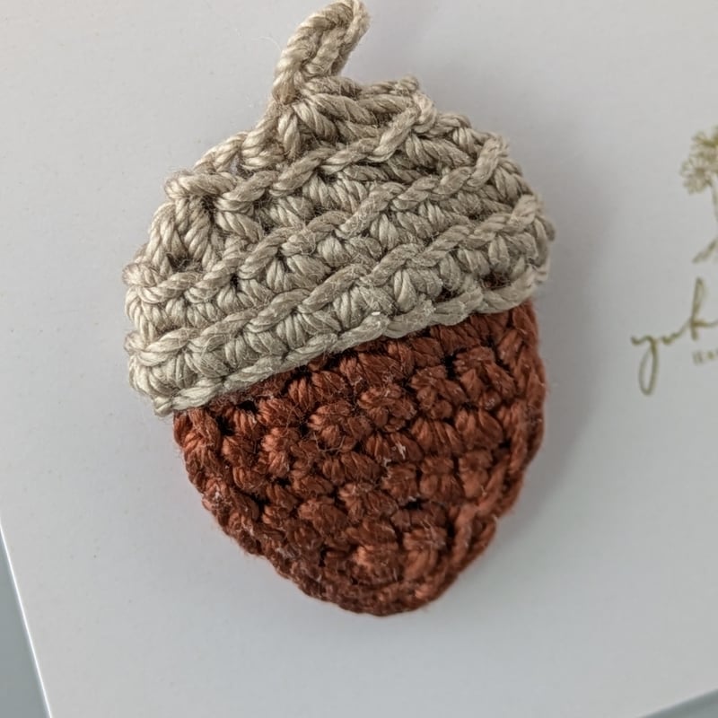 どんぐりのベビーヘアゴム | yukotto's STORE