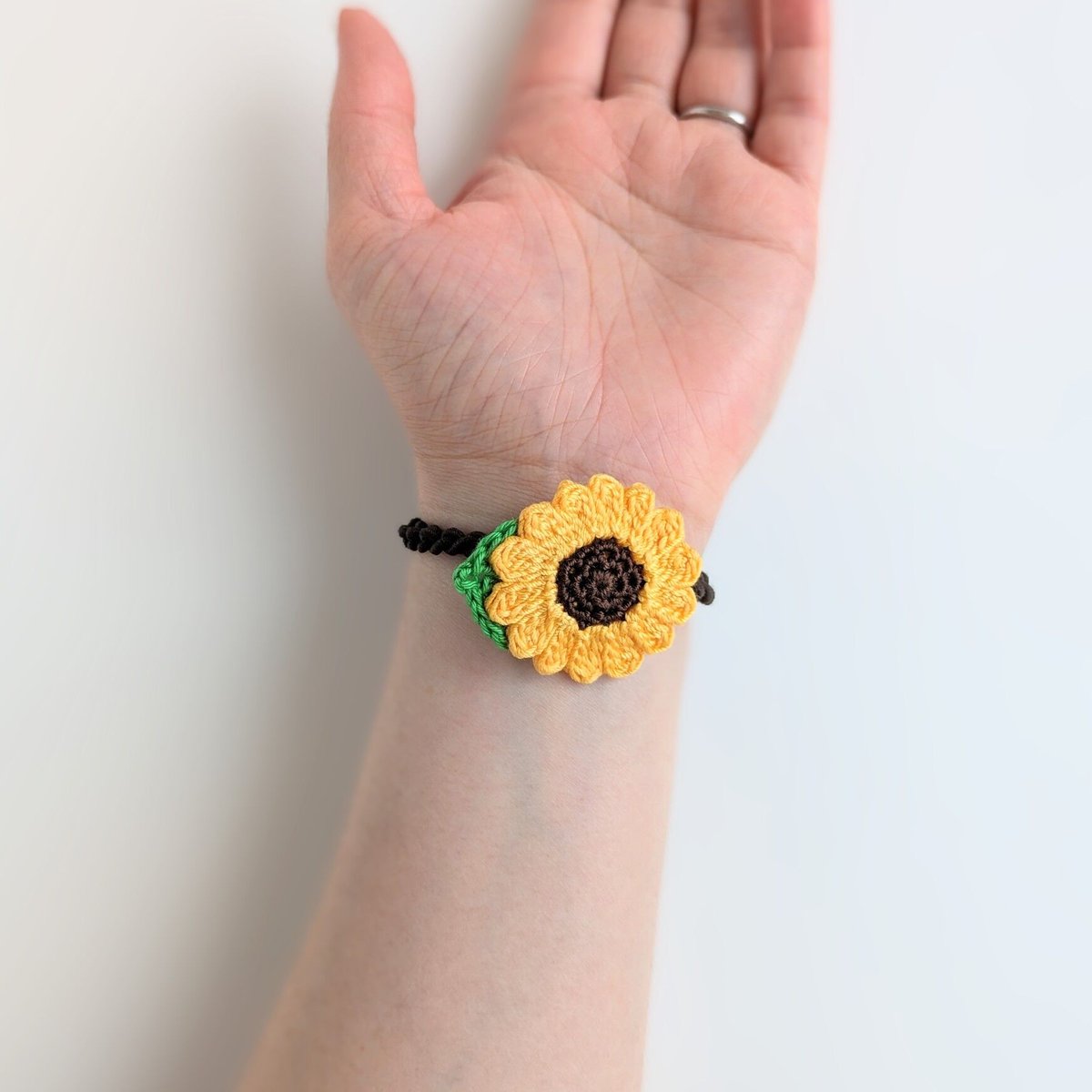 ひまわりのヘアゴム 大人用 | yukotto's STORE