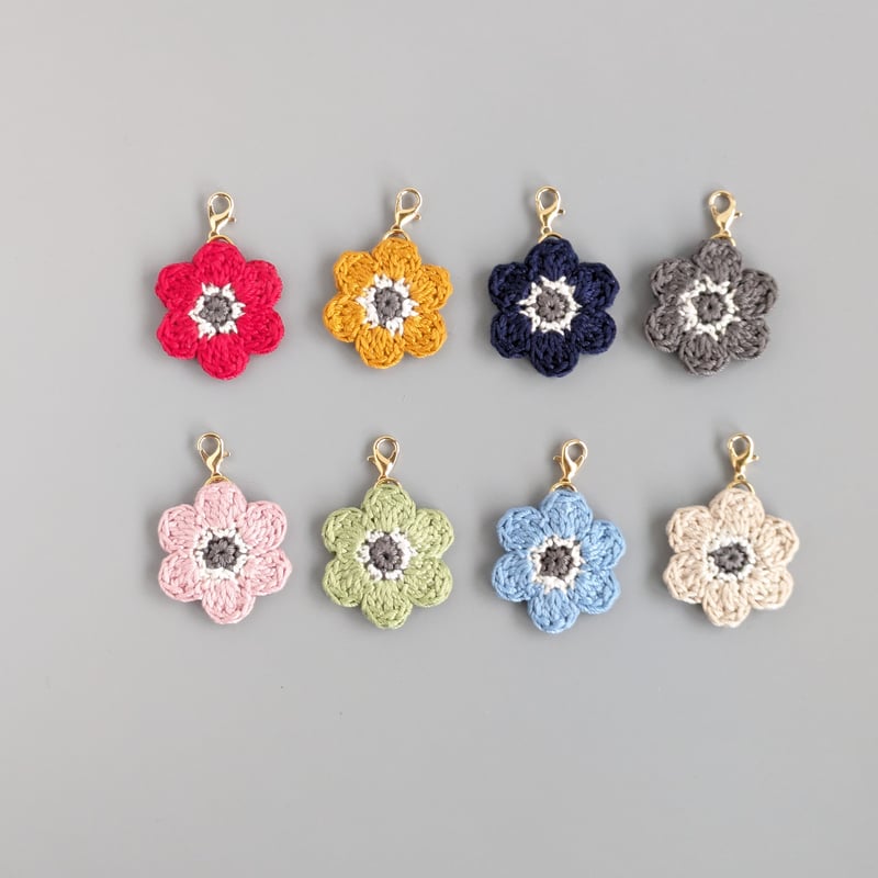 北欧の花 ファスナーチャーム | yukotto's STORE