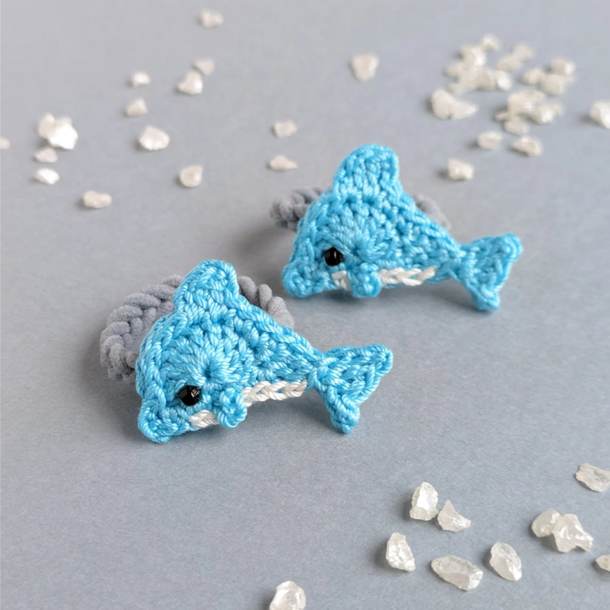 イルカのベビーヘアゴム | yukotto's STORE