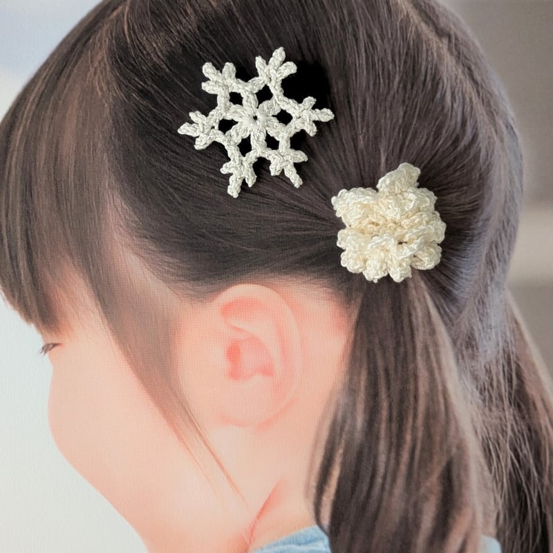 雪の結晶 チェックリボン ベビーヘアクリップ ヘアピン ヘアゴム ヘアアクセサリ 雪の結晶 チェックリボン ベビーヘアクリップ ヘアピン ヘアゴム