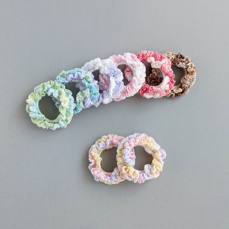 【2ヶ組¥600】ベビーシュシュ♡ペットシュシュ♡ミニシュシュ 2ヶ組¥600】ベビーシュシュ♡ペットシュシュ♡ミニシュシュ