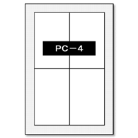 ムジラ　ハガキサイズ/PC-4L【プリンター専用紙】