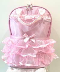 キッズ　リュックサック（リボンフリル）