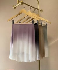 グラデーションメッシュバレエスカート
