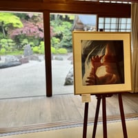 【いのち展】WARMTH I REMEMBER　「ぬくもりの記憶」Size:40cm×40cm
