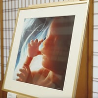 【いのち展 金剛峯寺奥殿 展示作品１点のみ】WARMTH I REMEMBER　「ぬくもりの記憶」Size:60cm×60cm