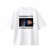 「LIFE WORLD PROJECT」万博特別記念Tシャツ（白）S・M・L・XLサイズ　〈送料込み〉