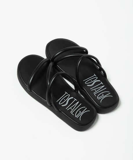 Flip flops / black