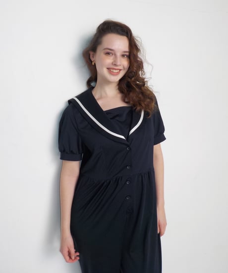 Marine rompers / navy