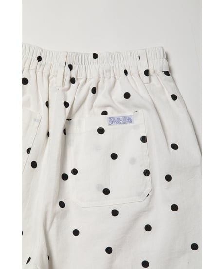 Summer half pants / polka dots