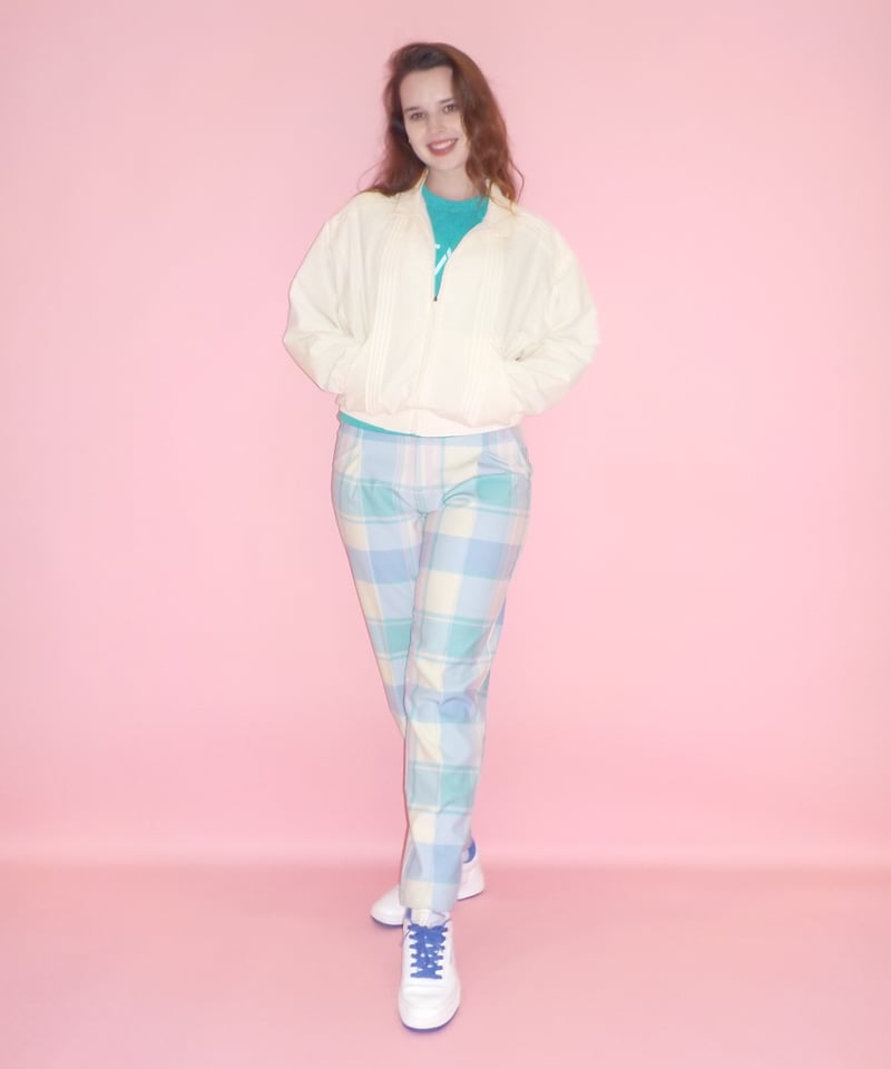 Tostalgic clothing Wind breaker white 新品 Wind breaker / white yellow | Tostalgic Clothing