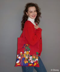 Disney holiday bag / red