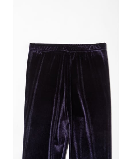 Velour leggins / blue black